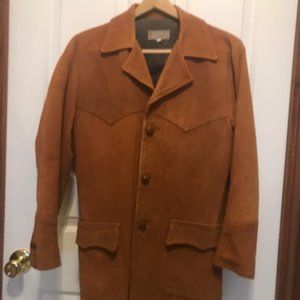 VINTAGE  HANDSEWN Deerskin Men's Jacket